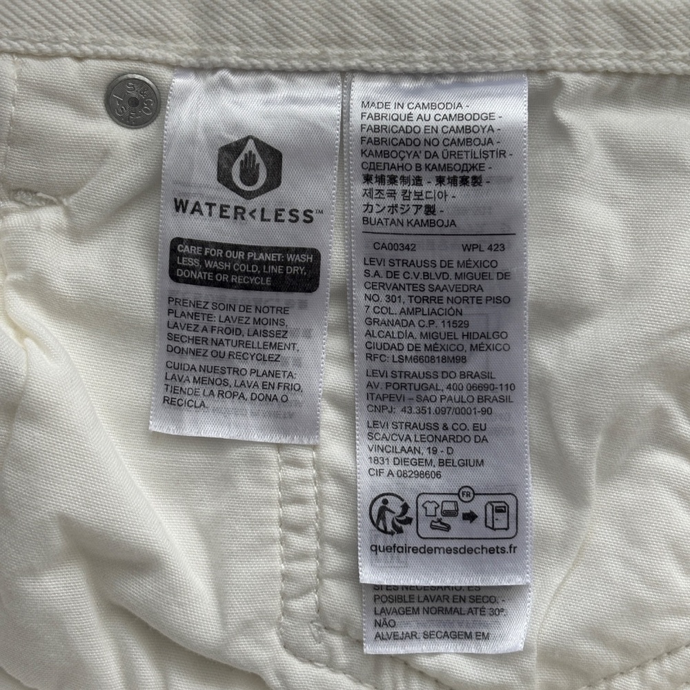 LEVI'S 501 Original button fly high rise straight leg 32 x 32 red tab - Picture 10 of 12